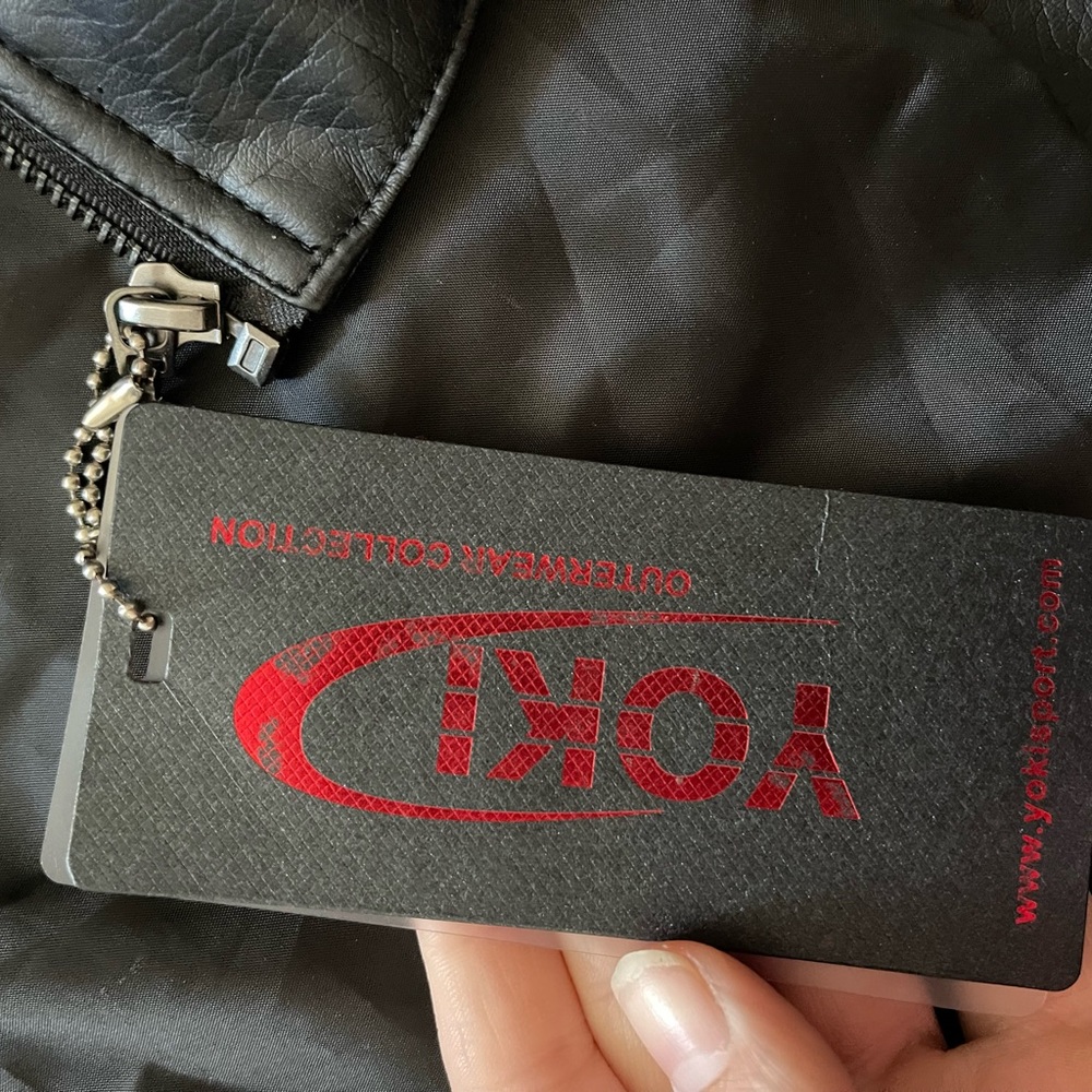 Brand new leather jacket